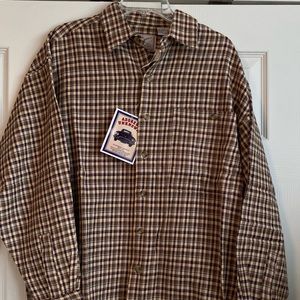 Vintage NWT Address Unknown Long Sleeve Button Up - Large